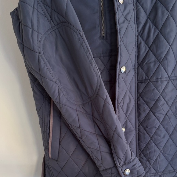 johnnie-O Quilted Dark Blue Puffer Jacket - Picture 5 of 9
